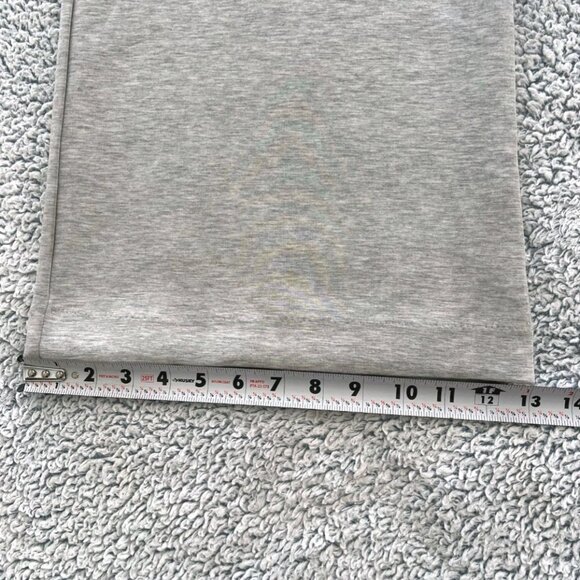 SPANX Air Essentials Jumpsuit Women's XL Wide Leg Half Zip Light Gray NEW - Picture 13 of 13